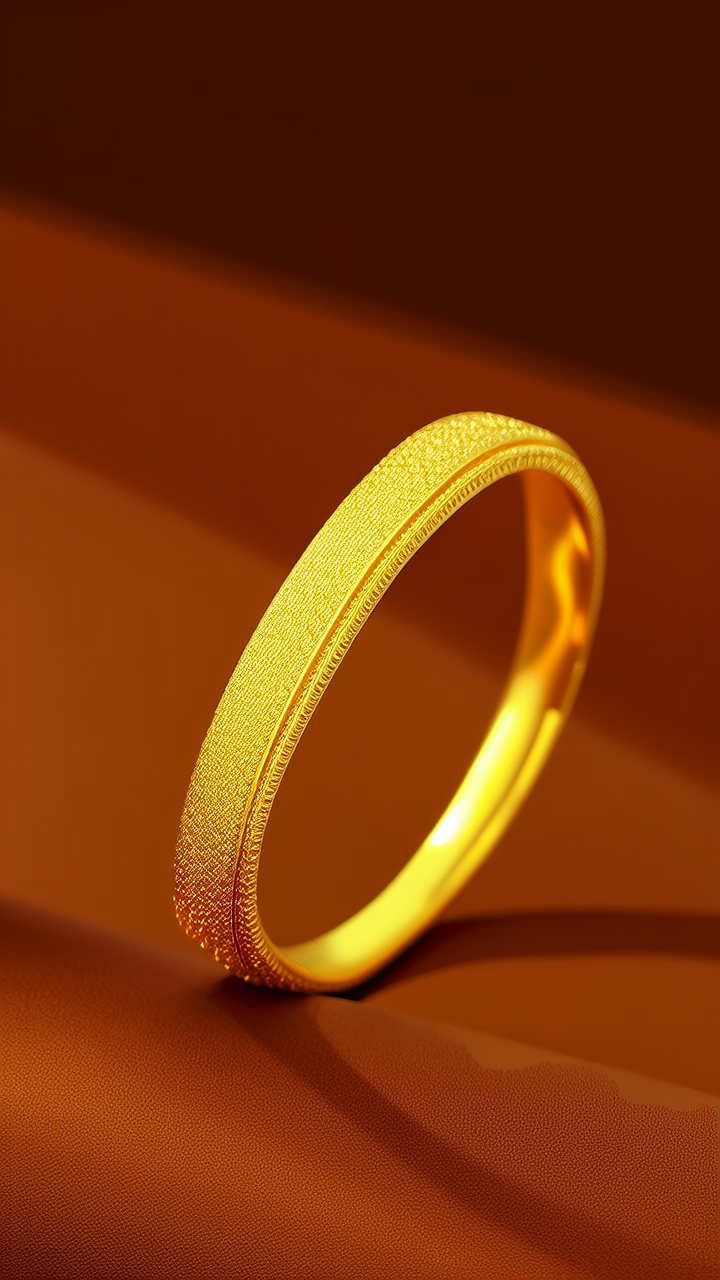 黄金首饰图片手镯