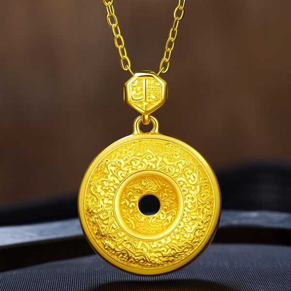 黄金吊坠款式最新图片